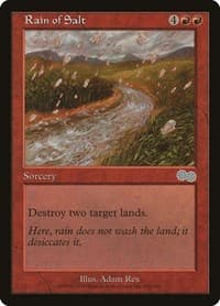 Rain of Salt - Urza's Saga - Magic: The Gathering card