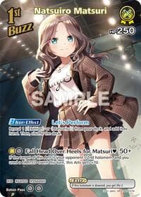 Natsuiro Matsuri (SR) (hBP06-076) - Ayakashi Vermilion - Hololive card