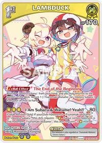 LAMBDUCK (R) - Ayakashi Vermilion - Hololive card