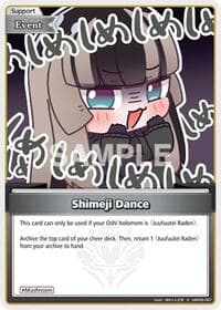 Shimeji Dance (S) - Ayakashi Vermilion - Hololive card