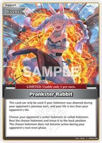 Prankster Rabbit (C) - Ayakashi Vermilion - Hololive card