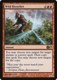 Wild Ricochet - Magic 2014 (M14) - Magic: The Gathering card