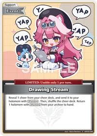 Drawing Stream (S) - Ayakashi Vermilion - Hololive card