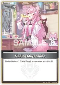 Sipping Mayonnaise (S) - Ayakashi Vermilion - Hololive card