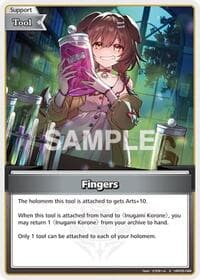 Fingers (S) - Ayakashi Vermilion - Hololive card