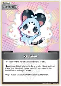 Chattino (S) - Ayakashi Vermilion - Hololive card