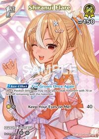 Shiranui Flare (SR) - Ayakashi Vermilion - Hololive card
