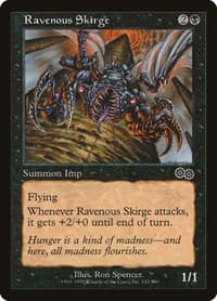 Ravenous Skirge - Urza's Saga - Magic: The Gathering card