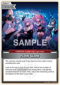 FLOW GLOW (S) - Ayakashi Vermilion - Hololive card