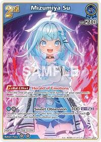 Mizumiya Su (RR) - Ayakashi Vermilion - Hololive card