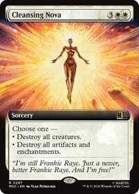 Cleansing Nova (Extended Art) - Commander: Marvel Super Heroes - Magic: The Gathering card
