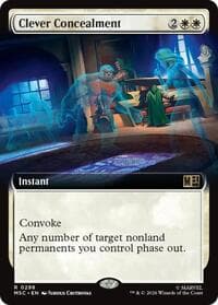 Clever Concealment (Extended Art) - Commander: Marvel Super Heroes - Magic: The Gathering card