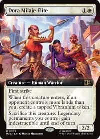 Dora Milaje Elite (Extended Art) - Commander: Marvel Super Heroes - Magic: The Gathering card