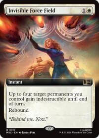 Invisible Force Field (Extended Art) - Commander: Marvel Super Heroes - Magic: The Gathering card