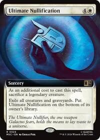 Ultimate Nullification (Extended Art) - Commander: Marvel Super Heroes - Magic: The Gathering card