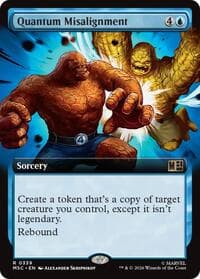 Quantum Misalignment (Extended Art) - Commander: Marvel Super Heroes - Magic: The Gathering card