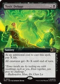 Toxic Deluge (Extended Art) - Commander: Marvel Super Heroes - Magic: The Gathering card