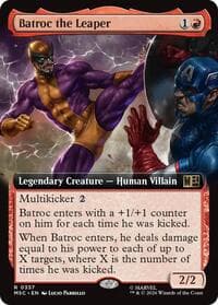 Batroc the Leaper (Extended Art) - Commander: Marvel Super Heroes - Magic: The Gathering card