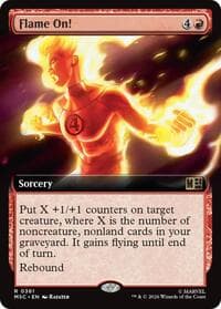 Flame On! (Extended Art) - Commander: Marvel Super Heroes - Magic: The Gathering card