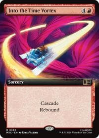 Into the Time Vortex (Extended Art) - Commander: Marvel Super Heroes - Magic: The Gathering card