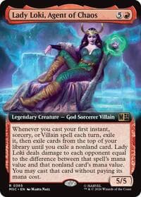 Lady Loki, Agent of Chaos (Extended Art) - Commander: Marvel Super Heroes - Magic: The Gathering card
