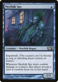 Merfolk Spy - Magic 2014 (M14) - Magic: The Gathering card