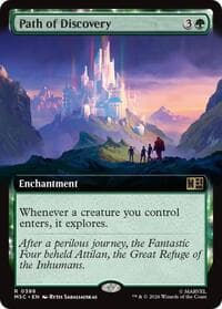 Path of Discovery (Extended Art) - Commander: Marvel Super Heroes - Magic: The Gathering card