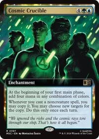 Cosmic Crucible (Extended Art) - Commander: Marvel Super Heroes - Magic: The Gathering card