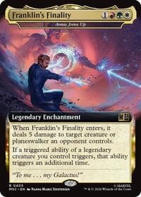 Franklin's Finality - Annie Joins Up (Extended Art) - Commander: Marvel Super Heroes - Magic: The Gathering card