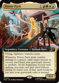 Power Pack (Extended Art) - Commander: Marvel Super Heroes - Magic: The Gathering card