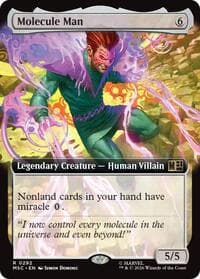 Molecule Man (Extended Art) - Commander: Marvel Super Heroes - Magic: The Gathering card