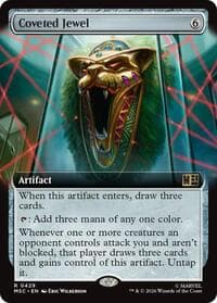 Coveted Jewel (Extended Art) - Commander: Marvel Super Heroes - Magic: The Gathering card