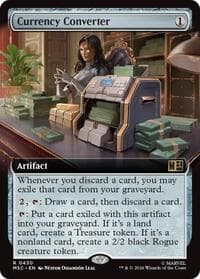 Currency Converter (Extended Art) - Commander: Marvel Super Heroes - Magic: The Gathering card