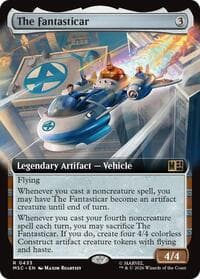 The Fantasticar (Extended Art) - Commander: Marvel Super Heroes - Magic: The Gathering card