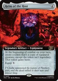 Helm of the Host (Extended Art) - Commander: Marvel Super Heroes - Magic: The Gathering card