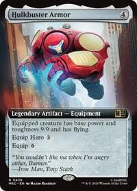 Hulkbuster Armor (Extended Art) - Commander: Marvel Super Heroes - Magic: The Gathering card