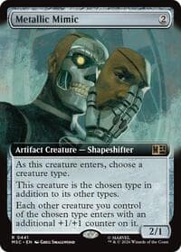 Metallic Mimic (Extended Art) - Commander: Marvel Super Heroes - Magic: The Gathering card