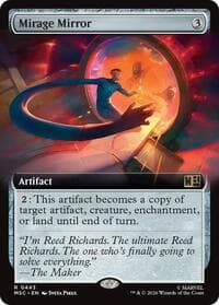 Mirage Mirror (Extended Art) - Commander: Marvel Super Heroes - Magic: The Gathering card