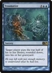 Traumatize - Magic 2014 (M14) - Magic: The Gathering card