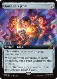 Tome of Legends (Extended Art) - Commander: Marvel Super Heroes - Magic: The Gathering card