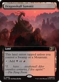 Dragonskull Summit (Extended Art) - Commander: Marvel Super Heroes - Magic: The Gathering card