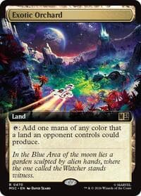 Exotic Orchard (Extended Art) - Commander: Marvel Super Heroes - Magic: The Gathering card