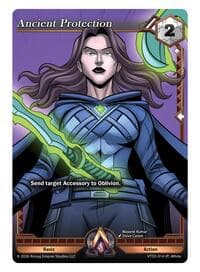 Ancient Protection - The Vault Trials - Alpha Clash card