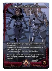 Approaching the Trial - The Vault Trials - Alpha Clash card
