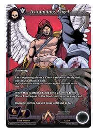 Astounding Angel - The Vault Trials - Alpha Clash card
