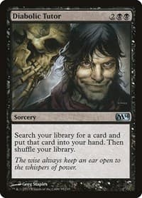 Diabolic Tutor - Magic 2014 (M14) - Magic: The Gathering card