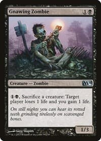 Gnawing Zombie - Magic 2014 (M14) - Magic: The Gathering card