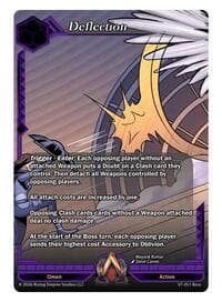 Deflection - The Vault Trials - Alpha Clash card