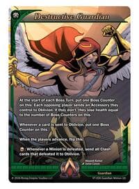 Destructive Guardian (A) - The Vault Trials - Alpha Clash card