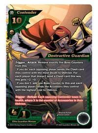 Destructive Guardian (B) - The Vault Trials - Alpha Clash card